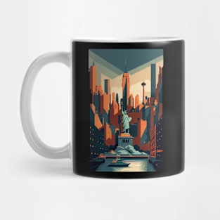 Abstract New York City NYC Mug